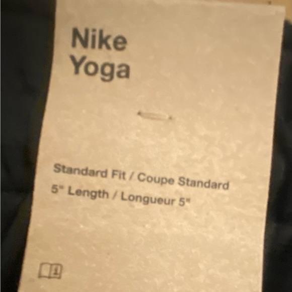 Nike Men’s Dri Fit Yoga Training Unlined Shots Pockets New Black Large - Picture 7 of 12